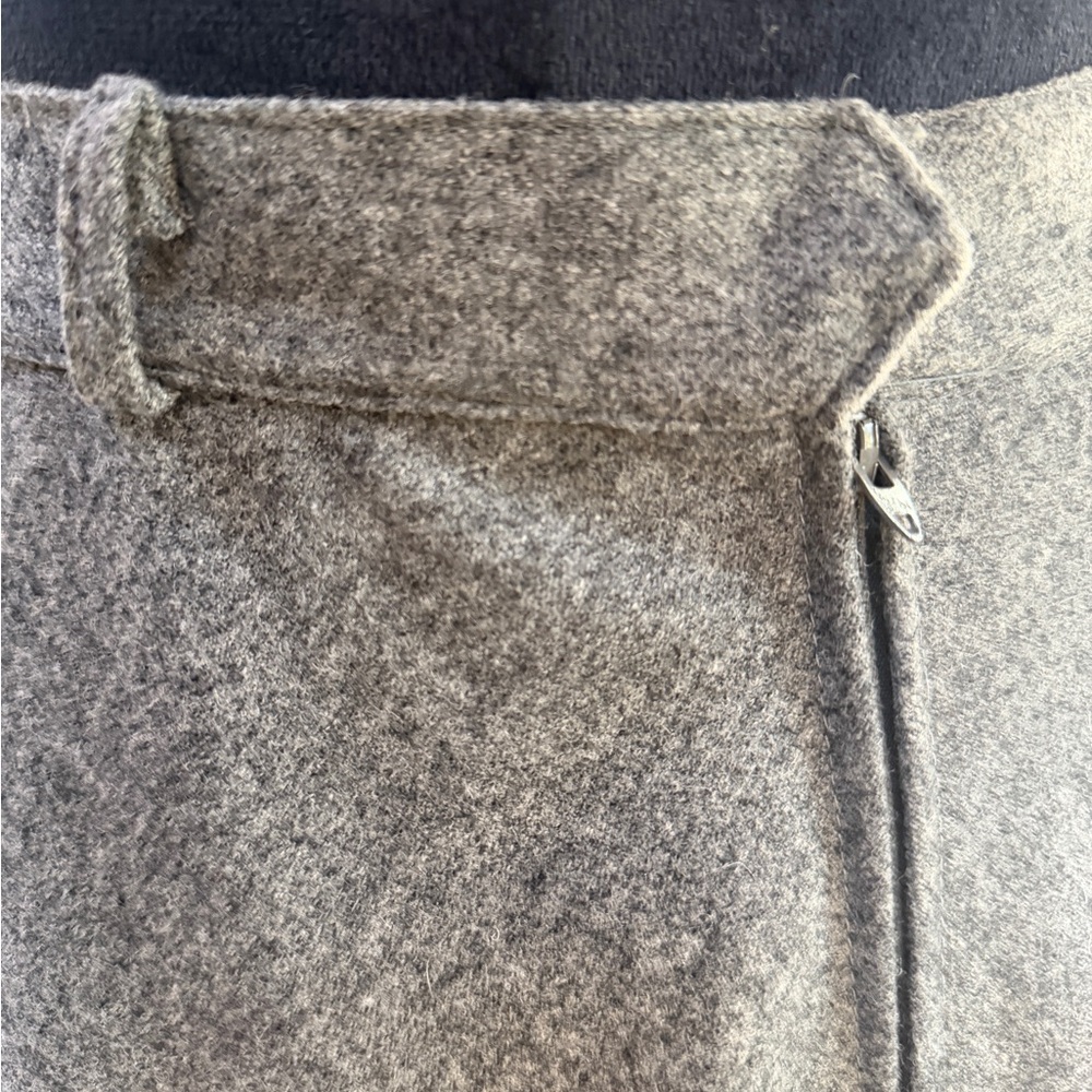 Evan Picone Vintage Midcentury Classic Gray A-Line Skirt - Picture 6 of 11